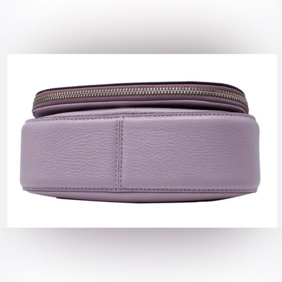 Auth Marc Jacobs Lilac Purple Leather Recruit Small Nomad Crossbody Bag - Picture 5 of 7